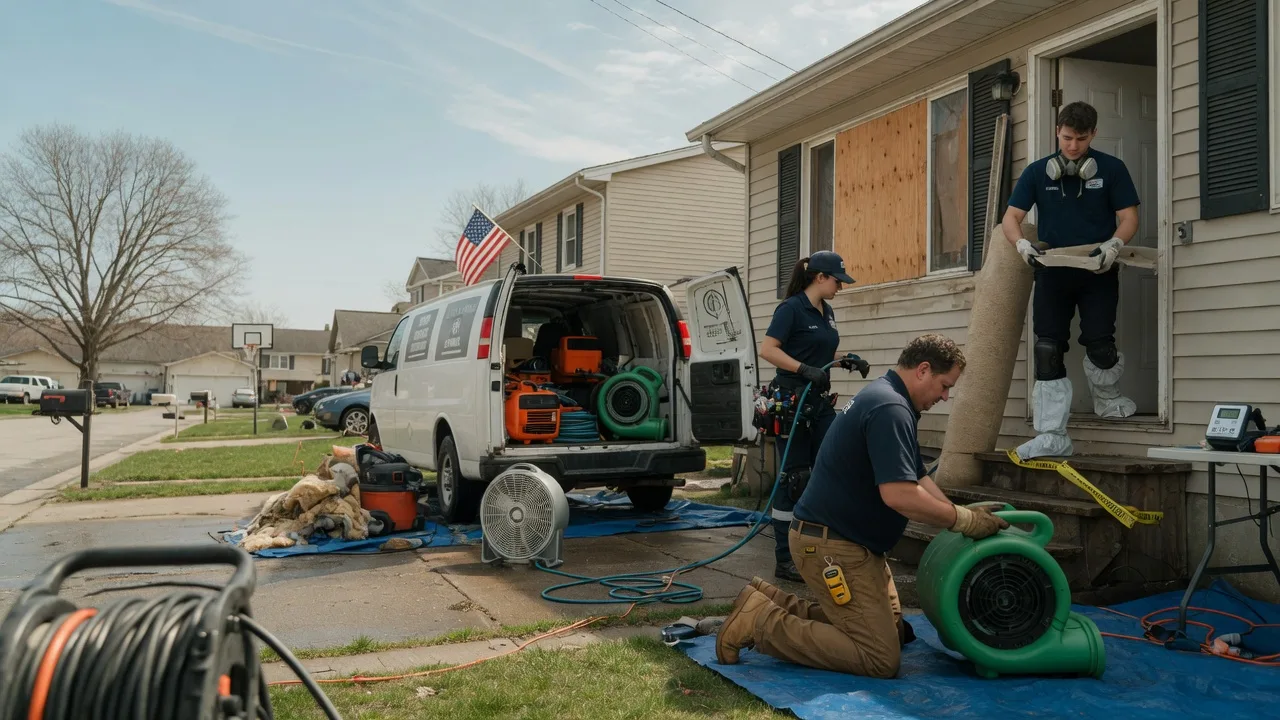 Water Damage Restoration in Eglon, WV near me